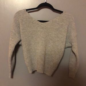 Juniors Crop Top Sweater